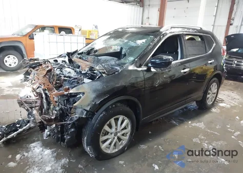 2019 Nissan Rogue S z USA, uszkodzony, nr VIN 5N1AT2MTXKC800698